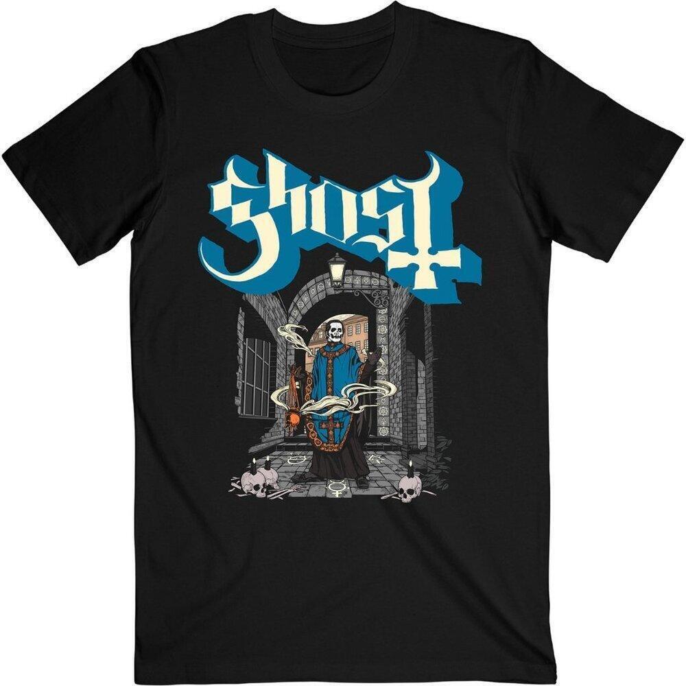 Ghost Incense Rock Band Occult Graphic Music Fan Concert Tour Graphic Shirt